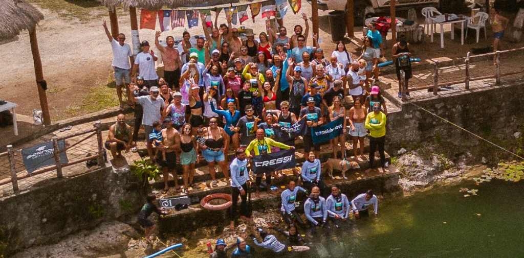 Freedivers at the Azul Freediving Challenge 2026