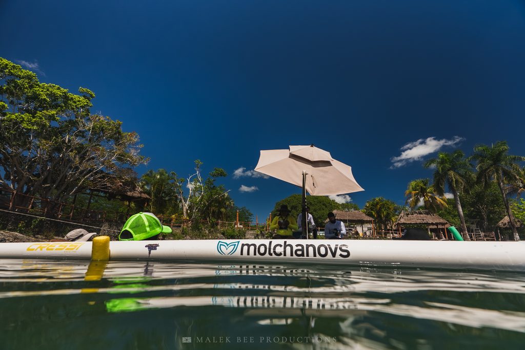 Sponsors at the Azul Freediving Challenge